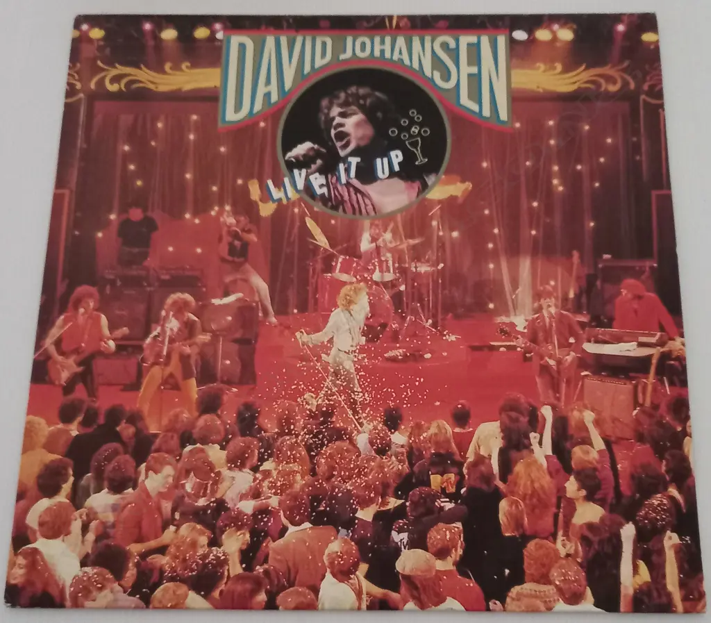 David Johansen, Live It Up Image 1++